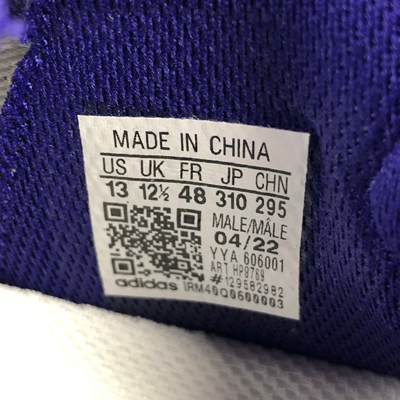 Adidas Freak 22 Team Purple White Football Cleats HP8769 US Men's Size 13 - Picture 2 of 8